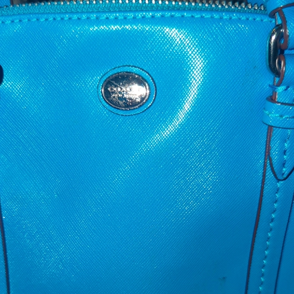 Coach Satchel with Double Handles And Strap - Picture 2 of 10